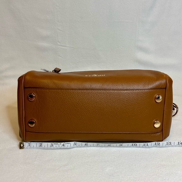 Michael Kors Large Pebbled Leather Satchel Bag - Picture 10 of 14